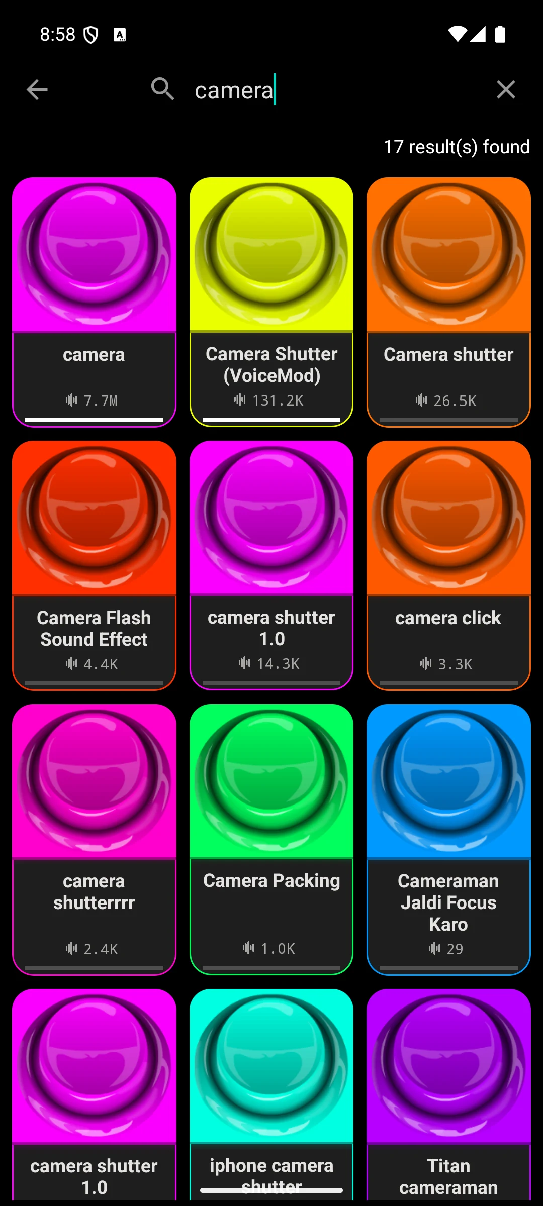 Meme Instants: button, sounds screenshot